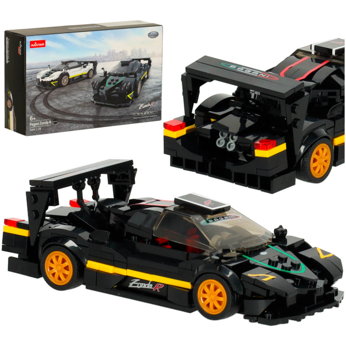 Masina Pagani Zonda R Rastar 1:28 din piese de constructie – 387 piese [2]