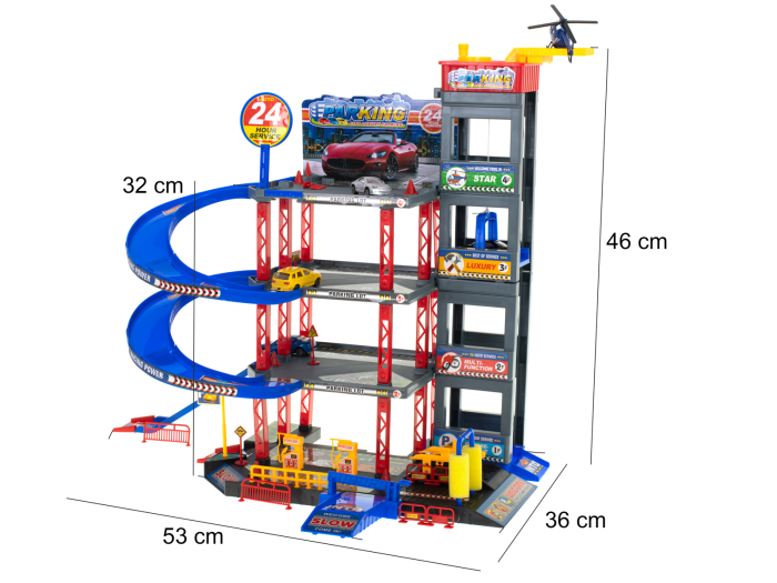 Parcare auto etajată cu stație de benzină și spălătorie auto [12]