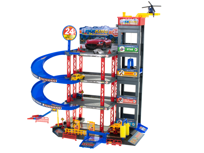 Parcare auto etajată cu stație de benzină și spălătorie auto [2]