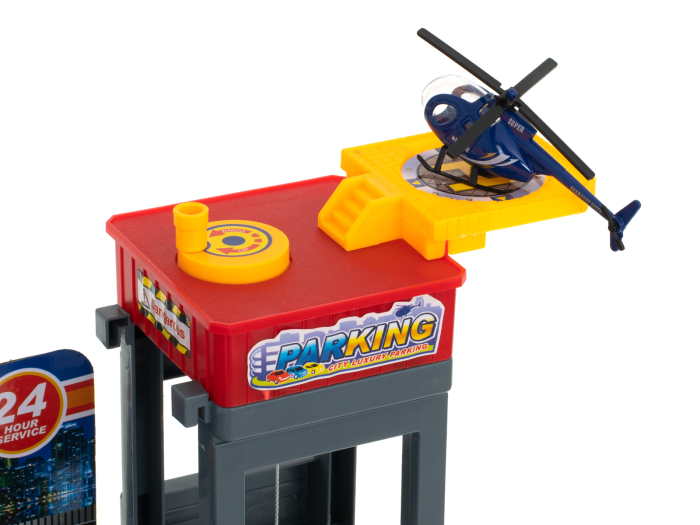 Parcare auto etajată cu stație de benzină și spălătorie auto [9]