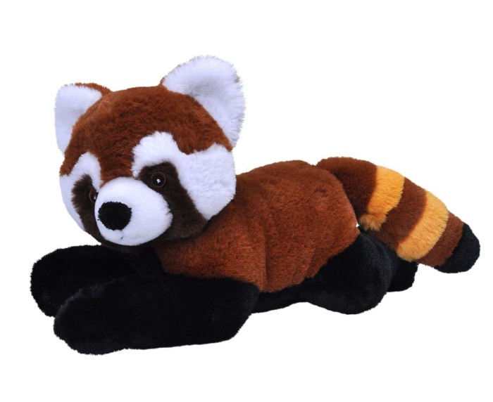 Urs Panda Rosu Ecokins - Jucarie Plus Wild Republic 30 cm [1]