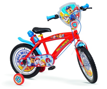 5-7 Ani - Bicicleta 16'' Paw Patrol