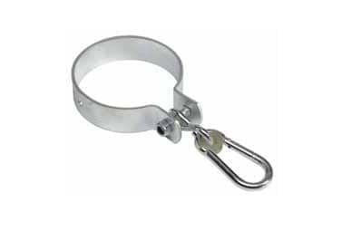 Construcții - Colier rotund cu carlig pentru leagan - 120mm