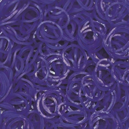 Accesorii - Elastice Rainbow Loom - Jelly Albastru-navy-600 buc