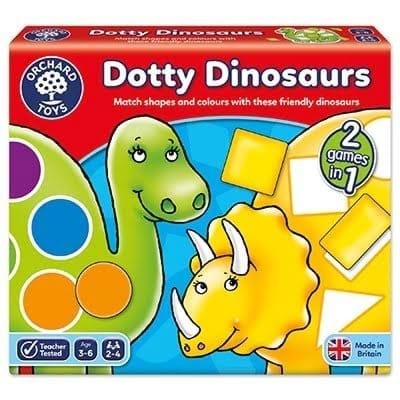 Jocuri societate - Joc educativ Dinozaurii cu pete DOTTY DINOSAURS