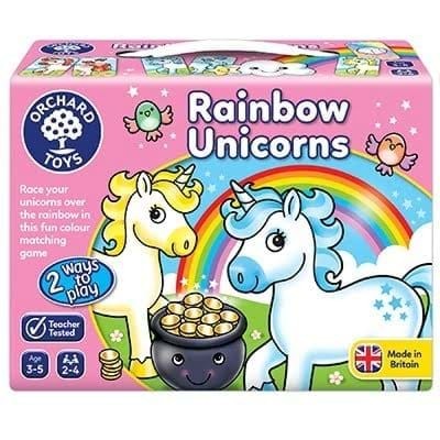 Jocuri societate - Joc educativ Unicornii Curcubeu RAINBOW UNICORNS