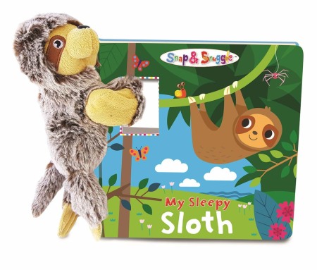 Bebeluși - Lenesul Meu Somnoros - animalut de plus si carticica in limba engleza