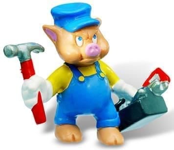Figurine Disney - Little Pigs Mechanic