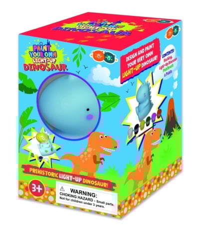 2-4 Ani - Picteaza Propriul Dinozaur cu LED
