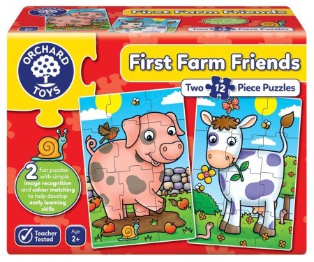Puzzle Primii Prieteni de la Ferma FIRST FARM FRIENDS