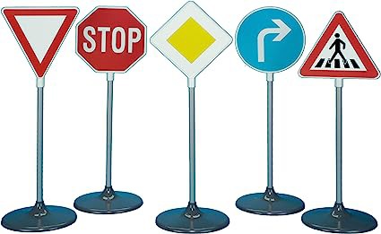 +10 Ani - Semne de circulatie 5 bucati