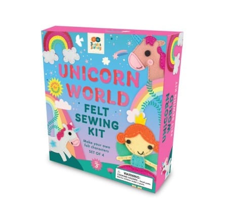 2-4 Ani - Set de cusut - Lumea Unicornilor