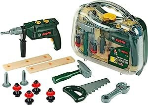 Construcții - Trusa transparenta cu scule - Bosch