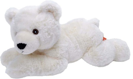 0-1 Ani - Urs Polar Ecokins - Jucarie Plus Wild Republic 30 cm