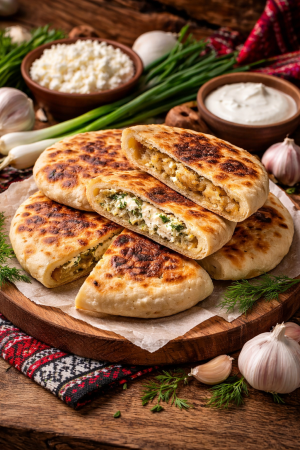Desert traditional - Plăcinte pe lespede ardelenești tradiționale