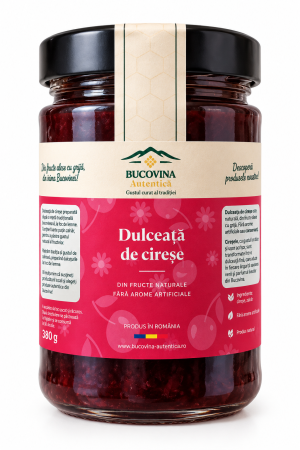 Camara Bucovinei - Dulceata de cirese 320g