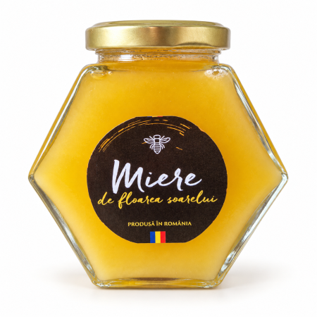 Darurile stupului - Miere de floarea soarelui - fagure 600g