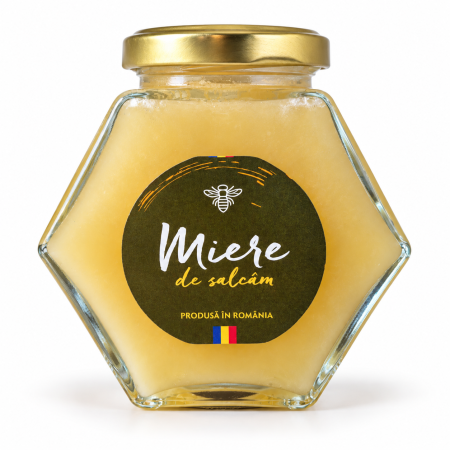 Darurile stupului - Miere de salcam - fagure 600g