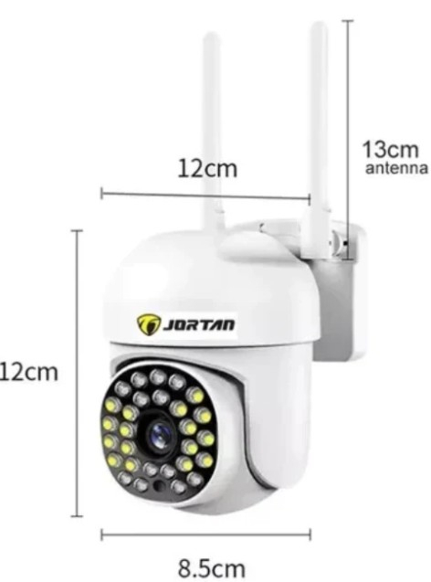 2 x Cameră de Supraveghere Jortan WiFi HD cu Viziune Infraroșu și Protecție Avansată IP66 + Cadou Surpriza [9]