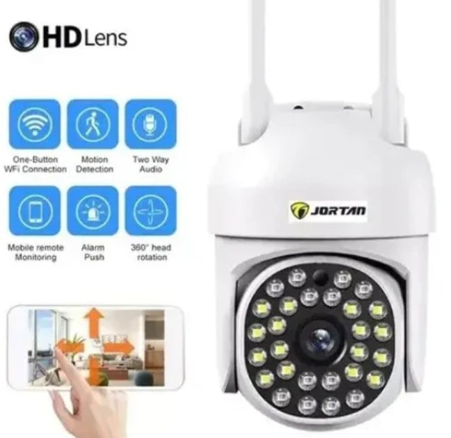 Pachet 4 x Cameră de Supraveghere Jortan 8161QJ, 28 LED-uri, WiFi, HD, IP66 + Cadou Surpriza [4]