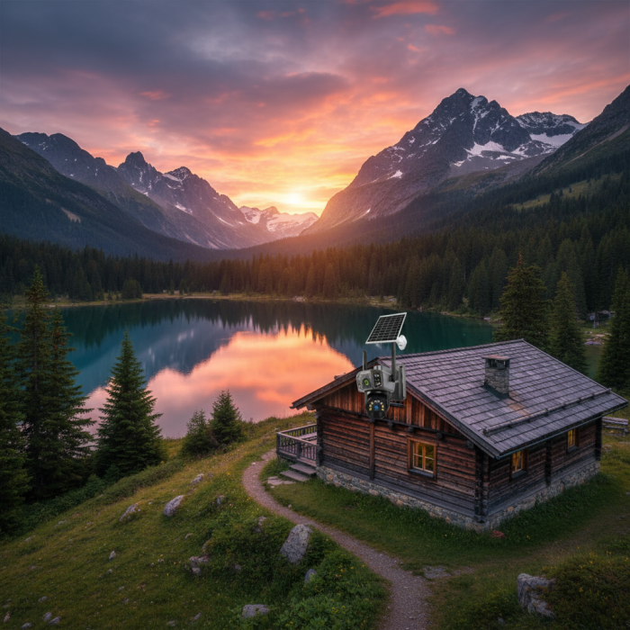 Set 2 x Camera Supraveghere Solara Dubla INNOVA 4G , 6MP , Full HD, PTZ 360°, baterie 12000mAh, 2 carduri 64gb cadou , 3 ani garantie [6]