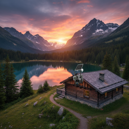 Camera Supraveghere Solara Dubla INNOVA 4G , 6MP , Full HD, PTZ 360°, card 64GB CADOU baterie 12000mAh, vedere nocturna, audio bidirectional, O-KAM PRO, 3 ani garantie [4]