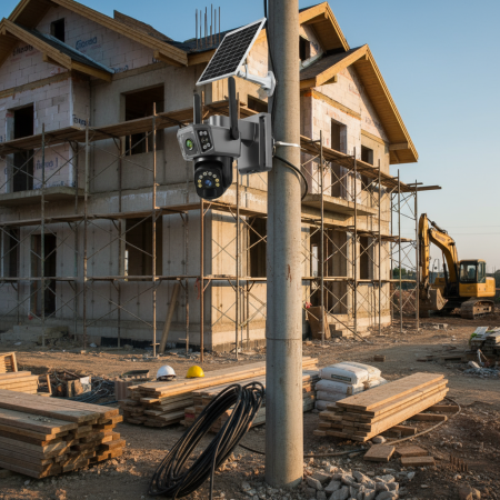 Camera Supraveghere Solara Dubla INNOVA 4G , 6MP , Full HD, PTZ 360°, card 64GB CADOU baterie 12000mAh, vedere nocturna, audio bidirectional, O-KAM PRO, 3 ani garantie [3]