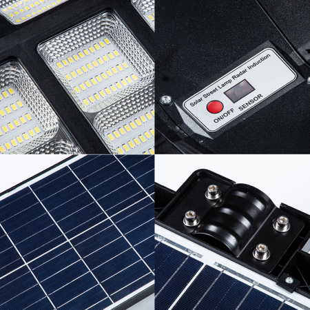 Lampa Solara Stradala Helio PRO Innova 1000W - LED 80 000 lm, Senzor Miscare, Senzor Lumina IP66, Telecomanda & Suport Prindere + Cadou Surpriza [7]