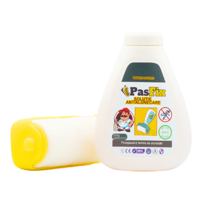 Soluție Antialunecare PasFix 300ml - Protecție sigură pentru gresie, piatră și marmură cu rolă aplicatoare [2]