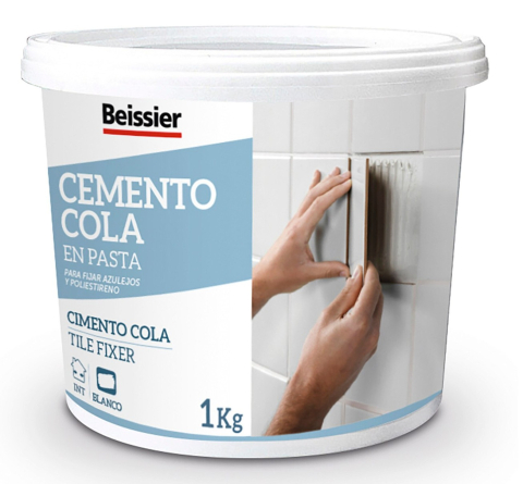 Placari ceramice - Adeziv pasta Beissier Cemento Cola en Pasta alb