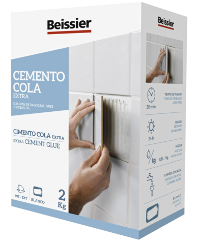 Placari ceramice - Adeziv Beissier Cemento Cola Extra 2 kg alb
