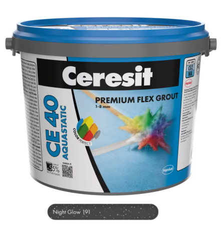 Placari ceramice - Chit de Rosturi Ultra-Premium Ceresit CE 40 Trend Collection 5 kg, - Colectie Exclusivista pentru Arhitectura si Design
