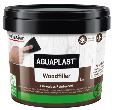 Chituri reparatii lemn - Chit lemn Beissier Aguaplast Woodfiller 1 kg