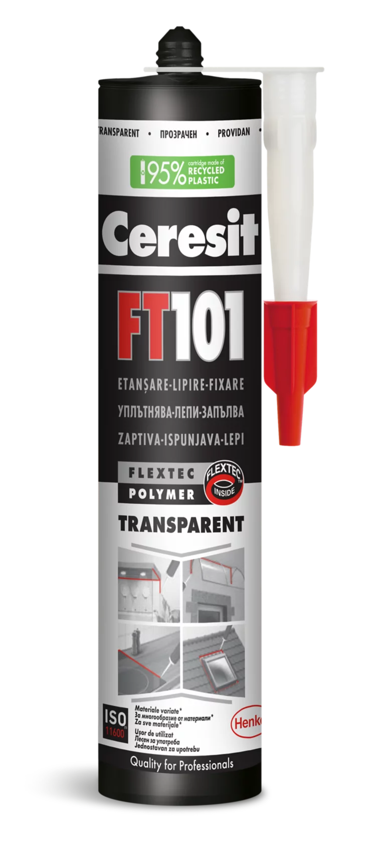 Etansanti - Etansant adeziv poliuretanic Ceresit FT101 transparent lipire etansare constructii interior exterior