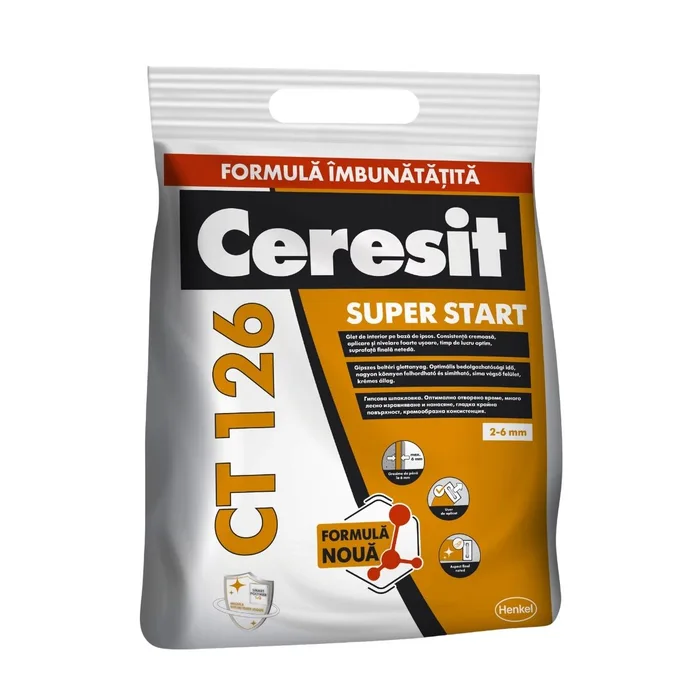 Produse reparatii si finisari - Glet Ceresit CT 126 Super Start 5 kg