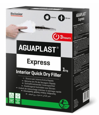 Produse reparatii si finisari - Glet interior Beissier Aguaplast Express 1 kg