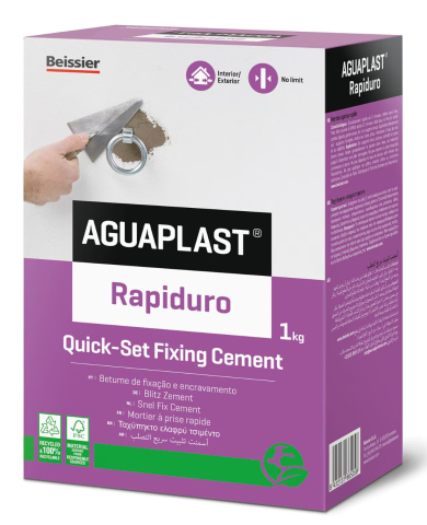 Produse reparatii si finisari - Mortar rapid Beissier Aguaplast Rapiduro 1 kg
