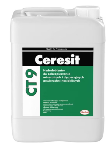 Hidroizolatii - Ceresit CT 9 Ultra-Tight 10 L solutie hidrofoba