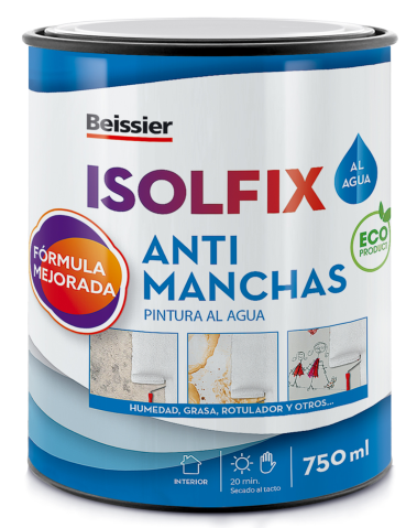 Finisaje interioare - Vopsea Ecologica Anti-Pete Beissier Isolfix al Agua