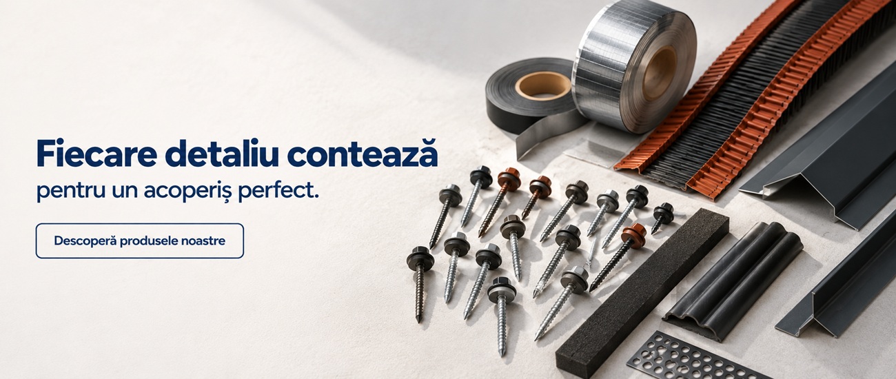 Fiecare detaliu conteaza, pentru un acoperis perfect!
