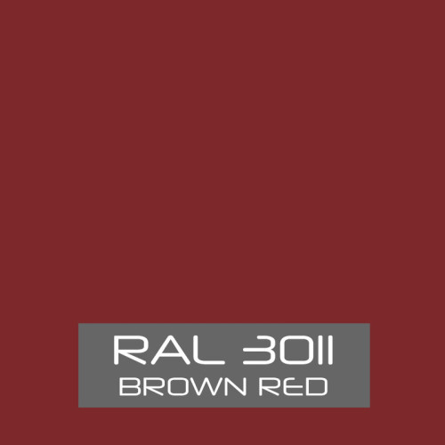 Burlan Metalic, Rufster, Rosu (RAL 3011), Diam. 90 mm, L = 3 m [2]