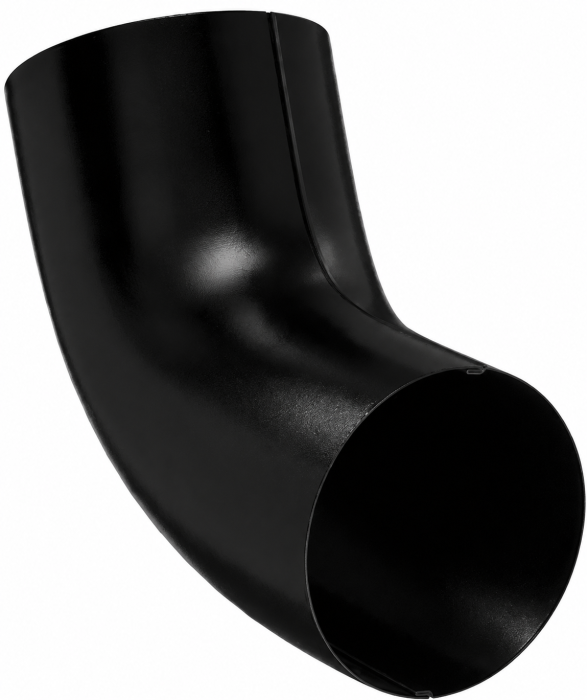 Cot de 60 Grade Burlan, Bilka, RAL 9005 (Negru), 100 mm [2]
