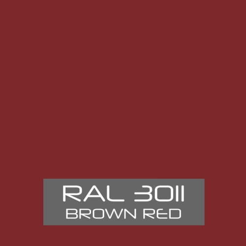 Gura Scurgere Jgheab/Burlan Metalic, Rufster, Rosu (RAL 3011), 125 mm x 100 mm [2]