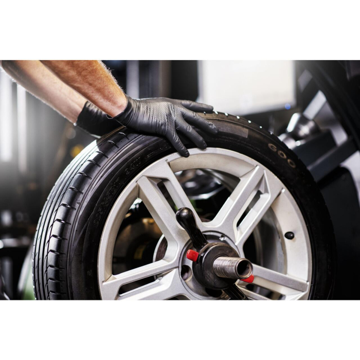 Manusi Nitril, GOGRIP, Negre, Marimea XL, 50 buc [5]