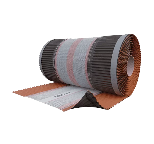 Benzi etansare coame - Banda Etansare Si Ventilare Coama Roll-Tech, Riwega, Negru (RAL 9005), 310 mm x 5 m