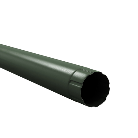 Diam. 125 mm x 90 mm - Burlan Metalic, Bilka, RAL 6020 (Verde), 90 mm x 3000 mm, 0.60 mm