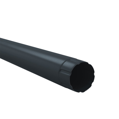 Diam. 150 mm x 100 mm - Burlan Metalic, Bilka, RAL 7016 (Gri Antracit), 100 mm x 3000 mm, 0.60 mm