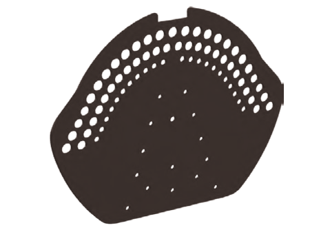 Accesorii de coama - Capac de Coama, Evotek, PVC, Maro Ciocolatiu (RAL 8017)