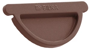 Acoperisuri - Capac Jgheab, Bilka, RAL 8017 (Maro Ciocolatiu) MAT, 125 mm