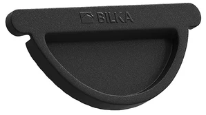 Acoperisuri - Capac Jgheab, Bilka, RAL 9005 (Negru) MAT, 150 mm